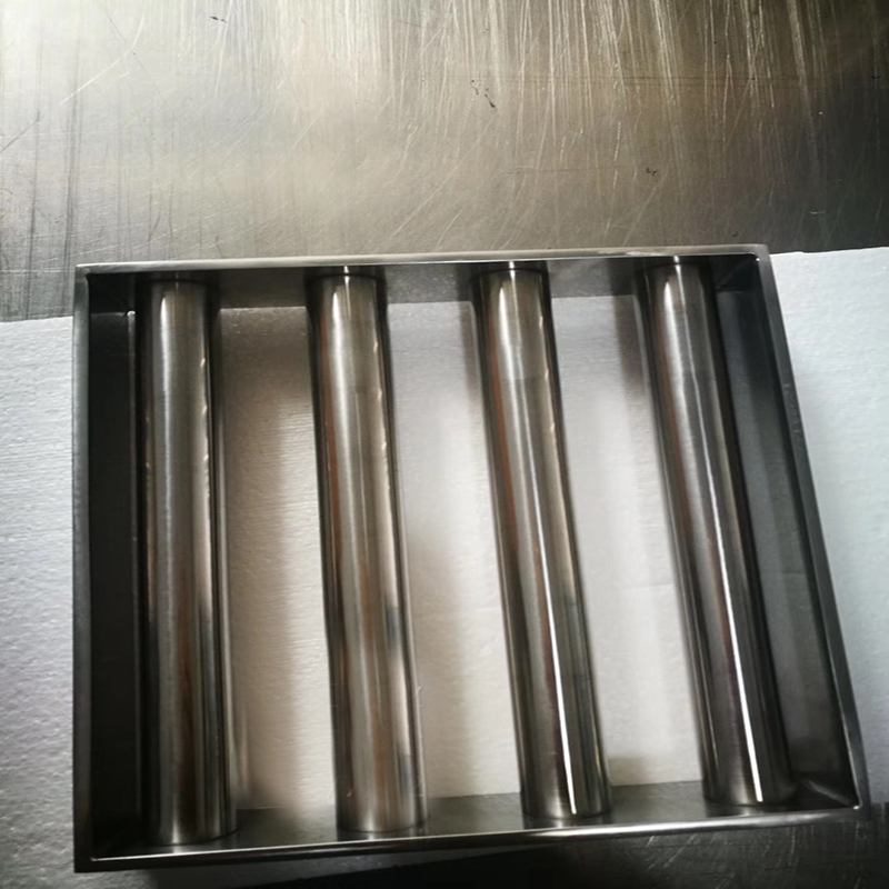 Magnetisk separering av superstark magnetisk rör med riktad magnetisk stativ