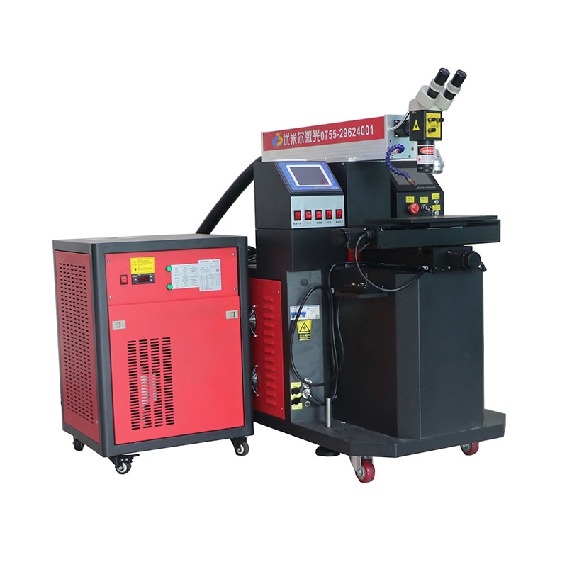 0.1-3.0mm Fokal Spot 200W 400W Automatisk Stainless Steel metal YAG spot Mould Laser Welding Machine