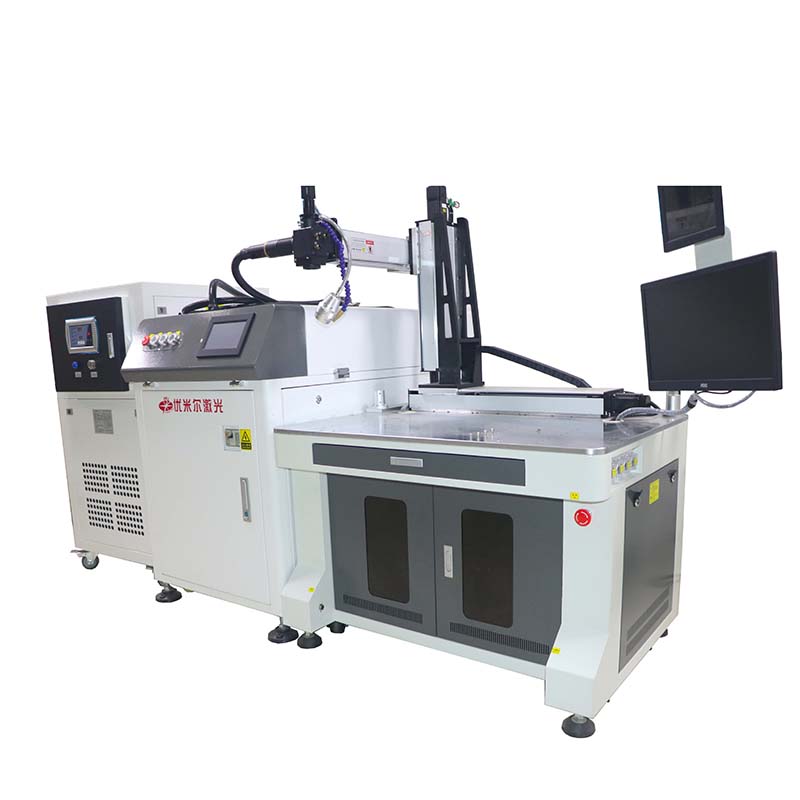 Högeffekt automatisk metall aluminium rostfritt stål fiber kontinuerlig optisk cnc laserlödningssvetsmaskin