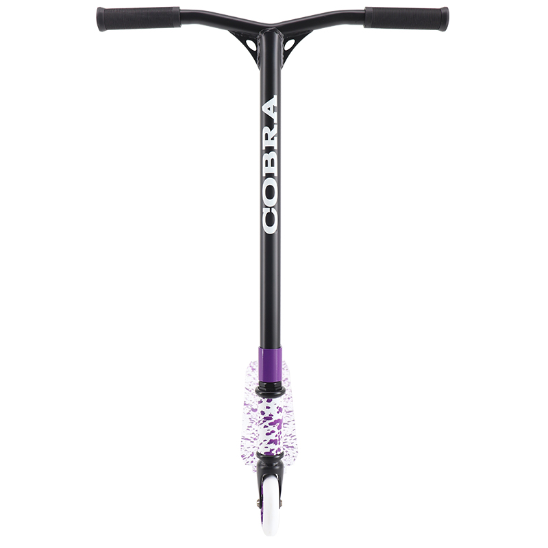 billig stuntskoter (splatter purple/white)