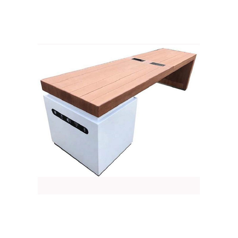 Ny design Smart Solar Garden Garden Patio Bench för Park