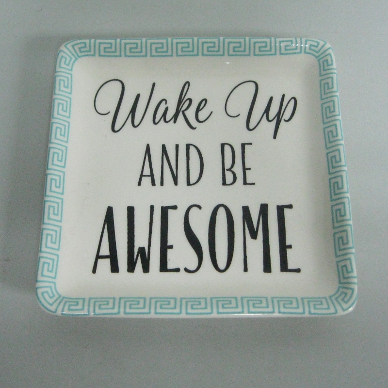 Rekotional Ceramic Dinner Plate Decoration Plate 4.5
