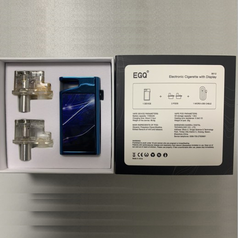 EGQ-prov tillhandahöll Vape-mods Öppnat systemrök elektrisk cigarett