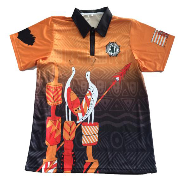 Anpassad sublimering Polo shirt av hög kvalitet