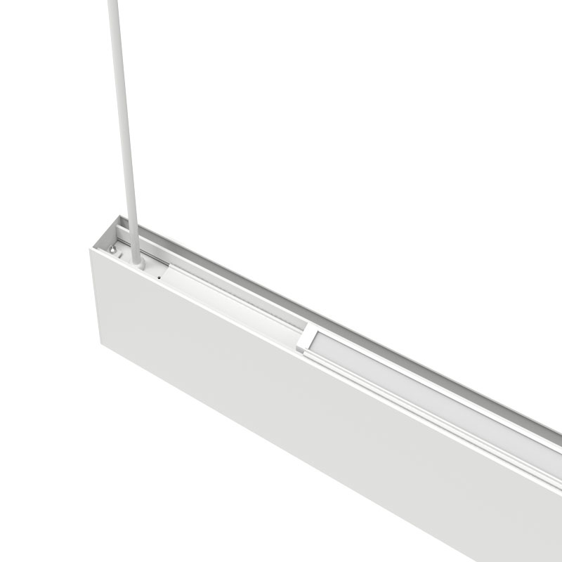 Anti-bländning UGR u003C16 länkbar lösning utan skruvar LED-linjärt ljus för modebutik för köpcentrum