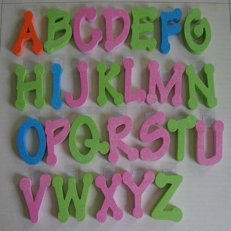 Foam Glitter letter EVA letter Foam letter