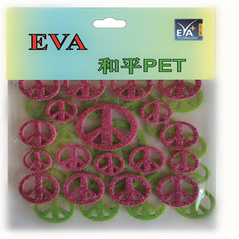 Skum klistermärken PET Skum Glitter PET Skumform PET