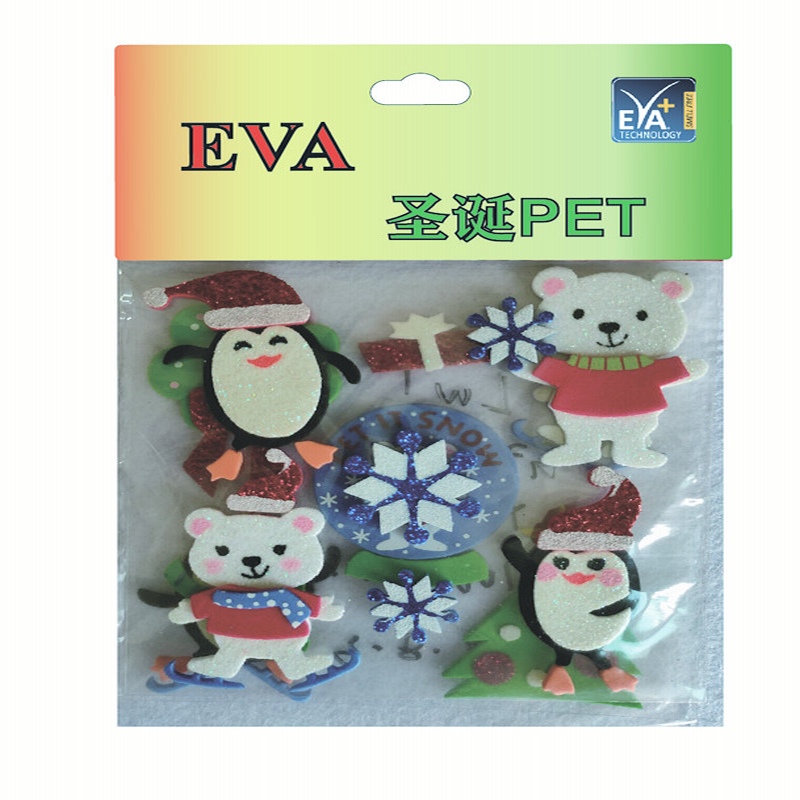 Foam Xmas PET Foam Glitter PET-film Skum PET-plast