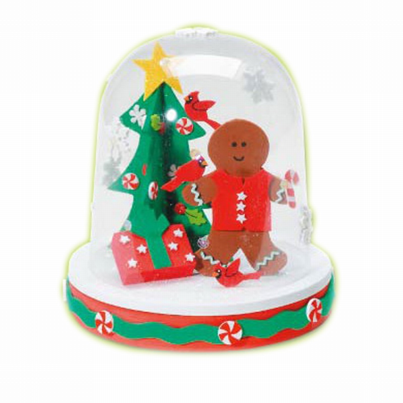 Skum Snowman Foam chitchetmas träd Foam Gingerbread man