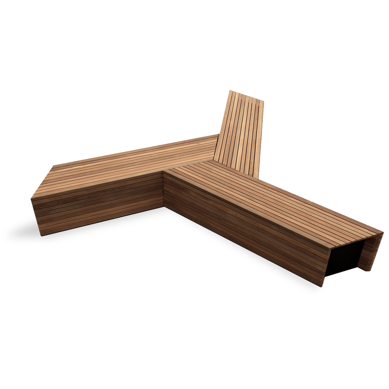 USB-laddning Energibesparande multifunktionsprojekt Solar Park Bench