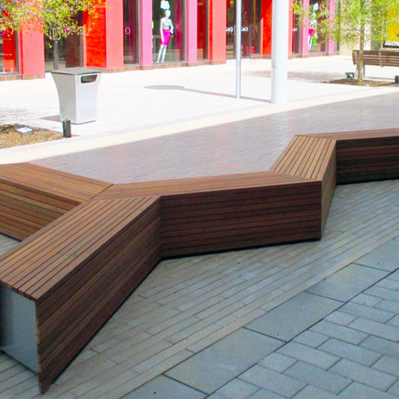 USB-laddning Energibesparande multifunktionsprojekt Solar Park Bench