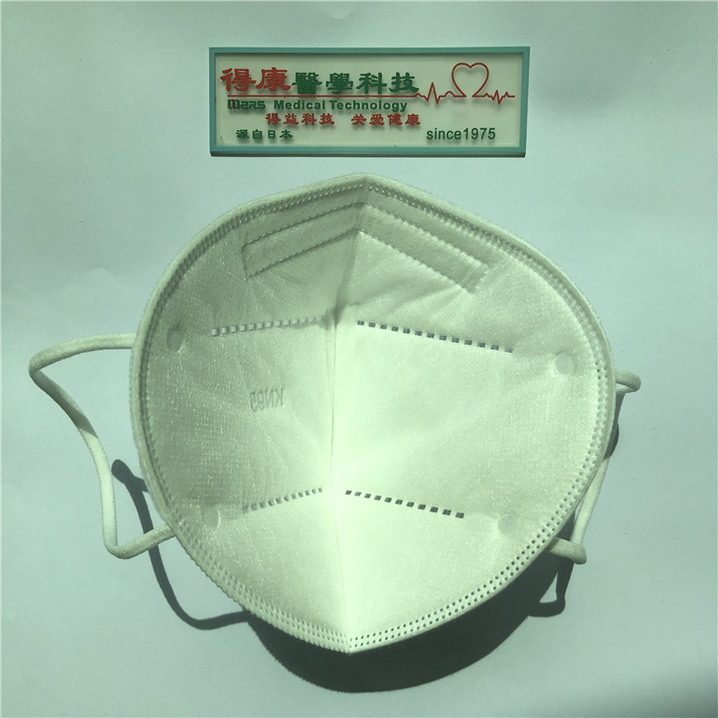 Klass med andningsventil Anti Dusty Earloop typ Ansiktsmask KN95