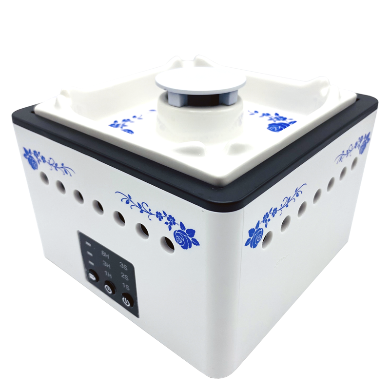 Trendig elektronisk intelligens och rökfri kreativ askfat skrivbordsluftrenare T1