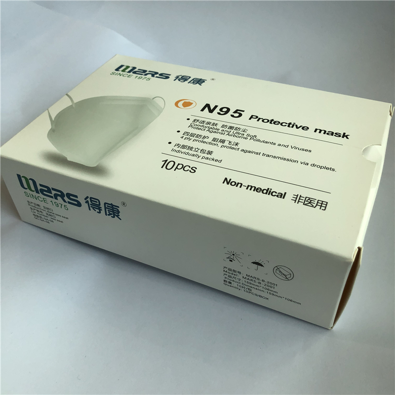 N95 Skyddsmask Skydda mot luftburna föroreningar