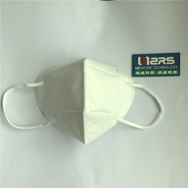Icke vävda masker för engångsbruk Earloop N95 4 Ply Protection