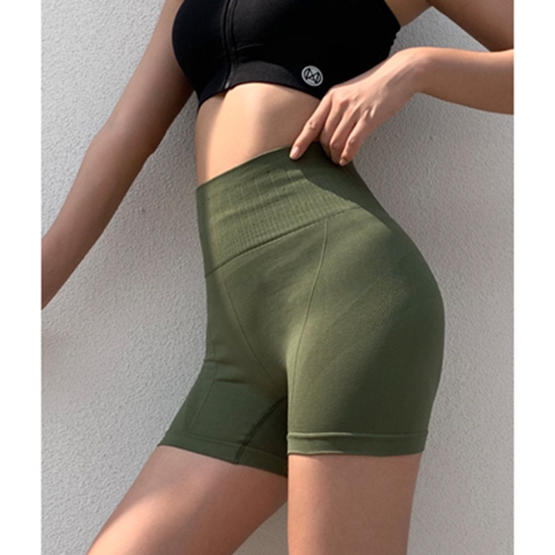 Löpande shorts för kvinnors täta byxor för yoga gym byxor