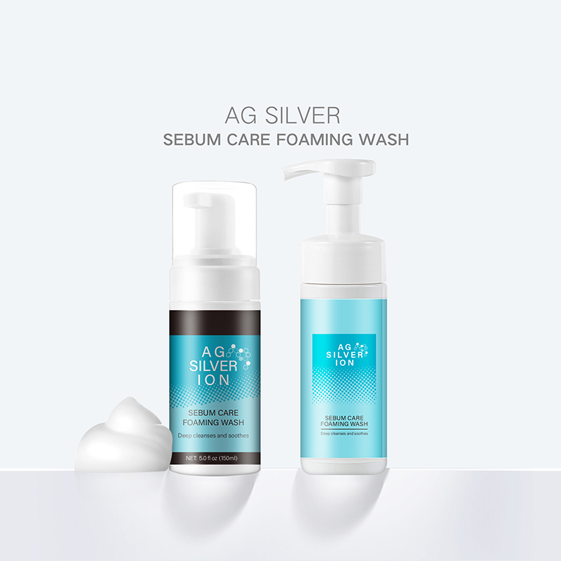 Ag silver skum tvätt med skum