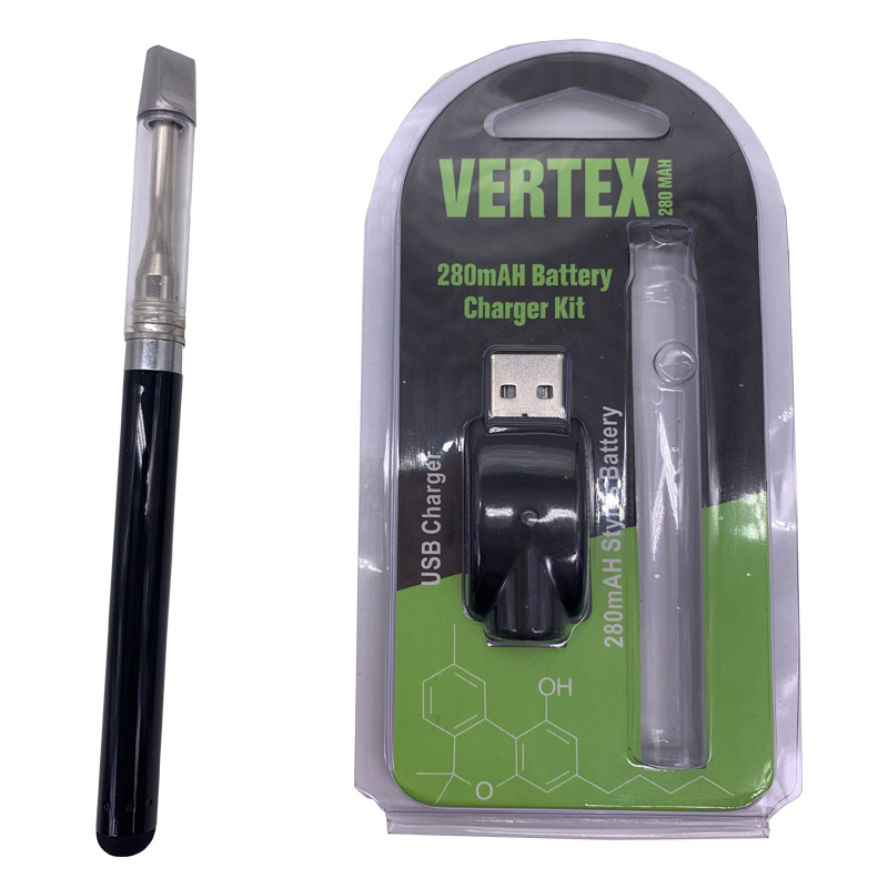 Ny CBD elektronisk cigarett uppladdningsbar 1 ml 1,2 ml olja CBD Vape Pen