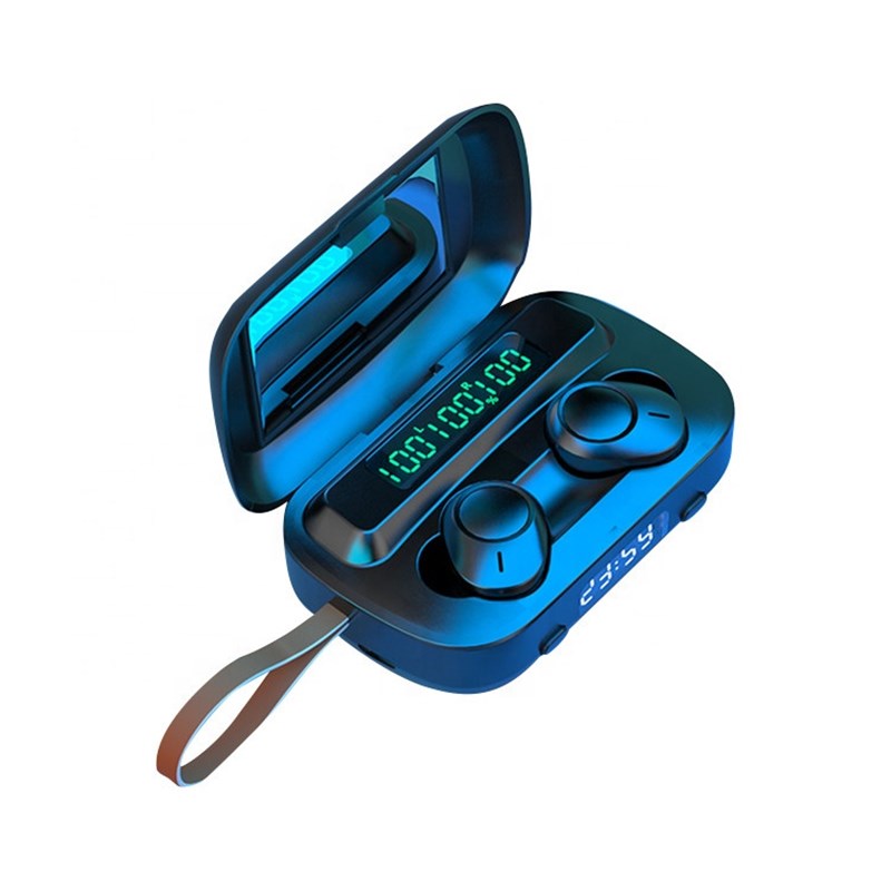 Ny bluetooth trådlös TV touch control sports Headsset brus avbokar hörlurar