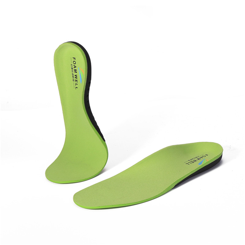 GEL TPU Pad Arch Stödja boWlegs Flat Foot Plantar Fascisit Korrigering av ortopedisk insoml