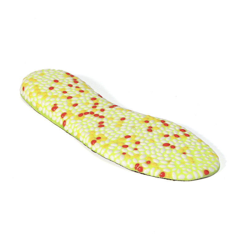 Ny flyttbar komfortchock Absorption E-TPU Popcorn Sports Shoe Insoles