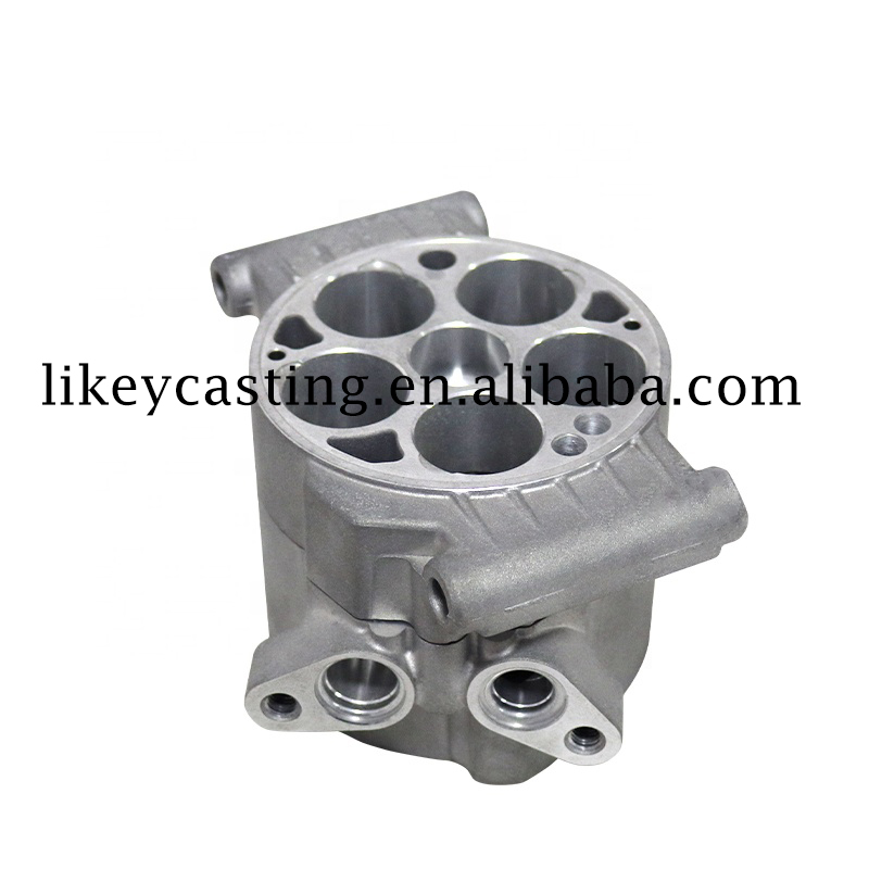 Aluminium Alloy Squeeze Casting&Die Casting New Energy Car Compressor Huvudkroppen