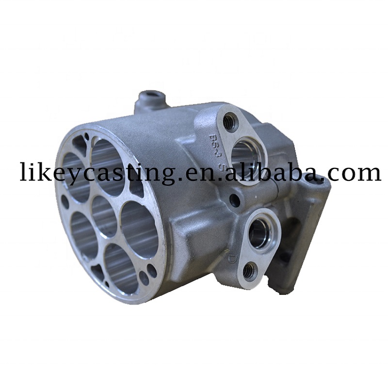 Aluminium Alloy Squeeze Casting&Die Casting New Energy Car Compressor Huvudkroppen