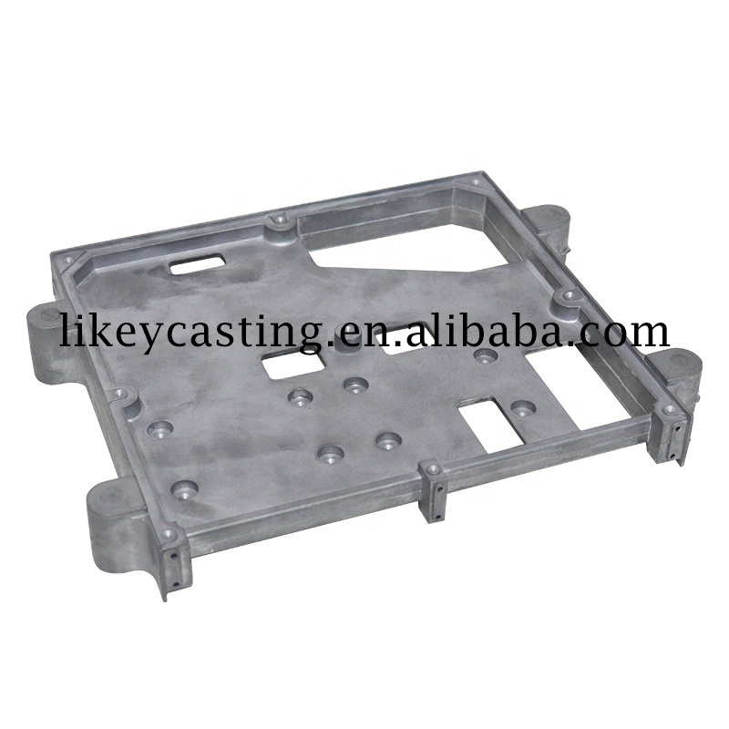 Fabriks OEM Stark metallframställning Aluminium Die Casting 3C Electric Products Pedestal Board