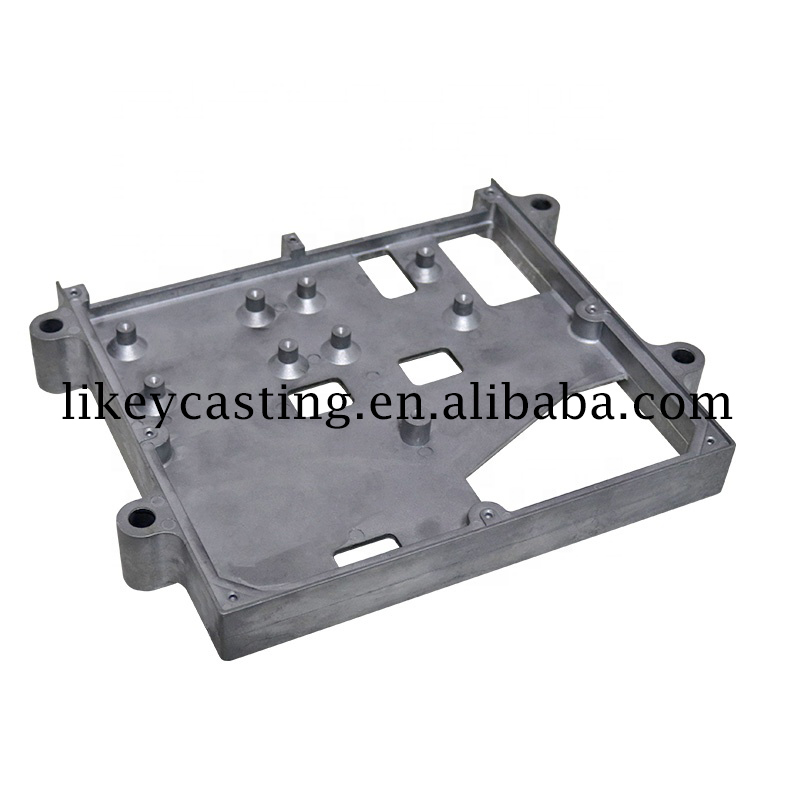 Fabriks OEM Stark metallframställning Aluminium Die Casting 3C Electric Products Pedestal Board