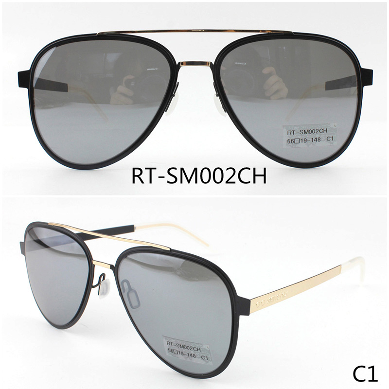 RT-SM002YY 56-19-148 Solglasögon Material: Metal & Polarized / Nylon lens