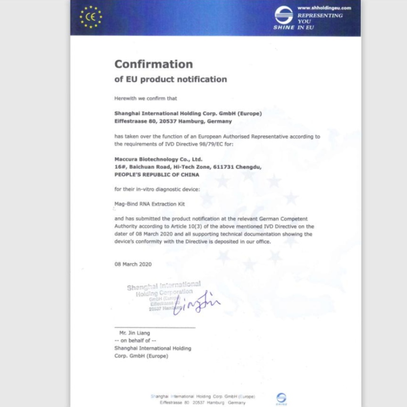 SARS-CoV-2 fluorescerande PCR-kit