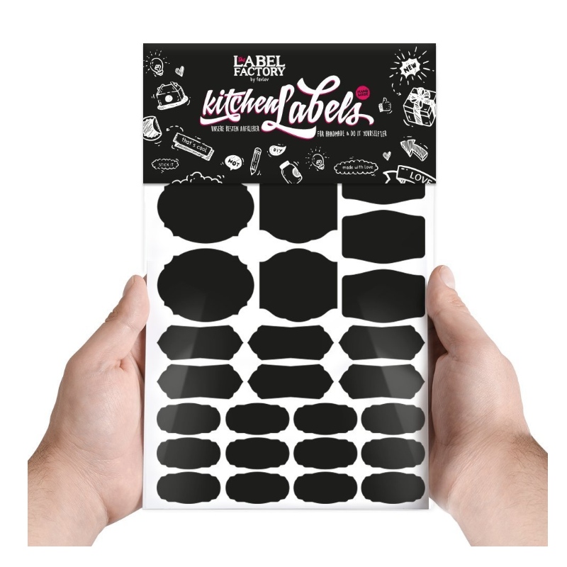 A4 CHALKBOARD LABLE Sticker