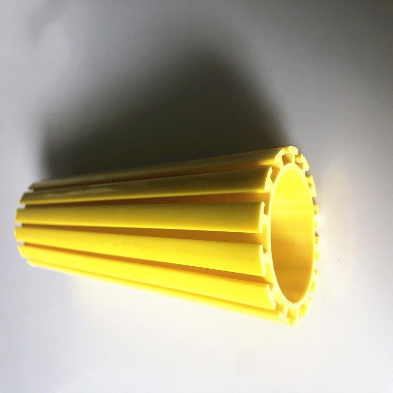 skräddarsydd extrudering pvc profilrör plaströrsprofil för glidskåran för klubba stöd