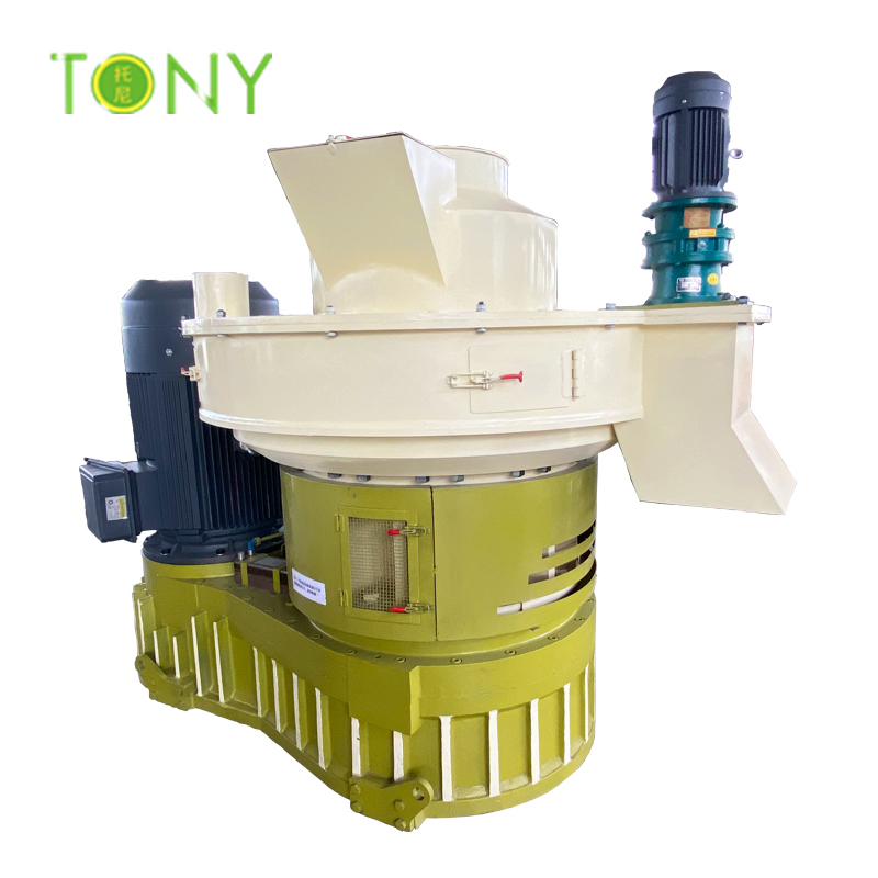 TONY Tillverkare EFB Oil Palm Pellet Making Machine / Factory Price Biomass Wood Pellet Machine