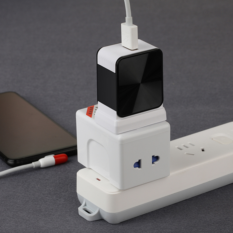 FCC .CE Mobiltelefon Snabbladdare Universal adapter 2 USB-portar reseladdare bärbar laddare fabrik OEM