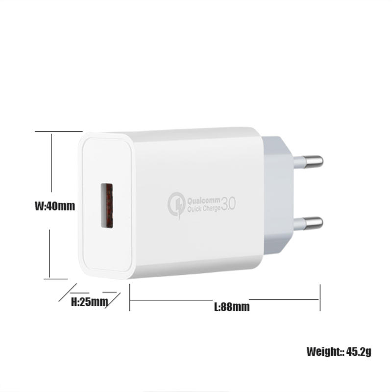 OEM Super Fast Wall Qc 3.0 18w Pd Charger Usb multiladdare universell multireseladdare