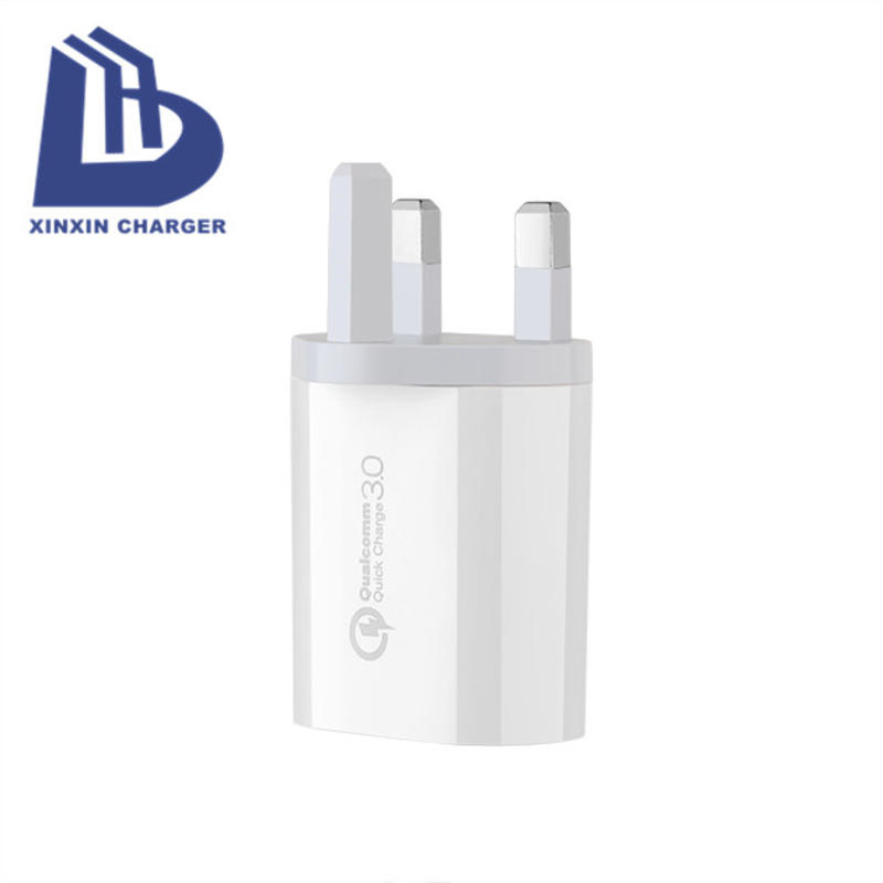 18W QC 3.0 USB-väggresadapter Adapter Snabb mobiltelefonladdare USB-laddare med flera portar