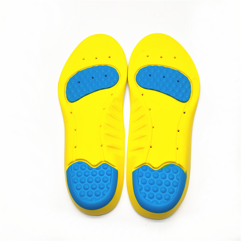 Amazonas bästa säljare Shock Absorption Comfort sule PU Foam Sports Shoe Insoles for Feet Relief