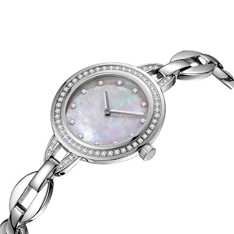 Crystal kvarts klocka ljus serie 5