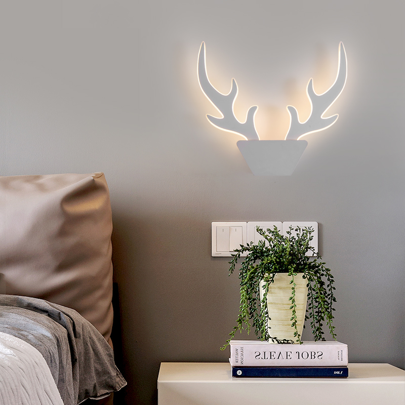 Zhongshan Art Deer Design LED-vägglampa med smart kontroll för sovrum