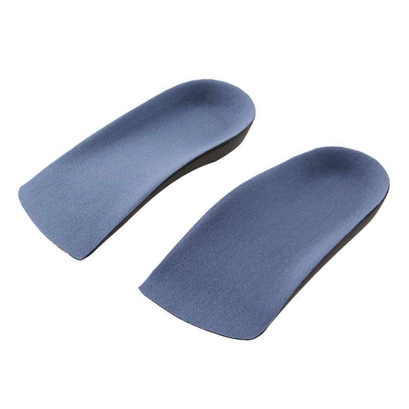 3/4 Lingth PU Hård Plast High Quality Egen Platt Feet Arch Support Orthopadic Shoe Insoles