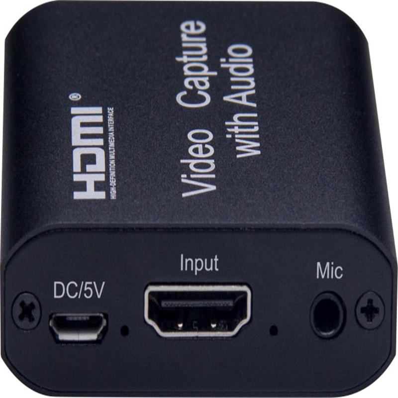 V1.4 HDMI-videoinspelning med HDMI Loopout, 3,5 mm ljud