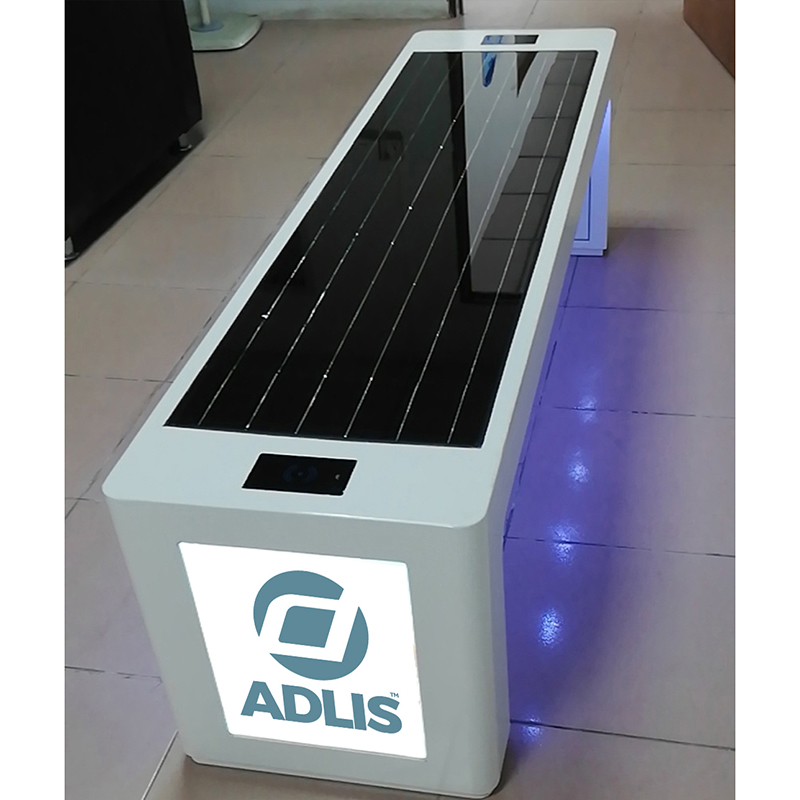 USB- telefonladdare Yttre Street Furniture Solar Powered Smart Garden Bench