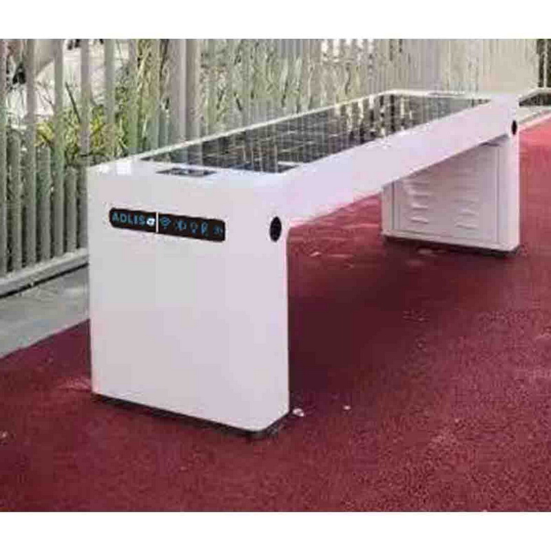 USB- telefonladdare Yttre Street Furniture Solar Powered Smart Garden Bench