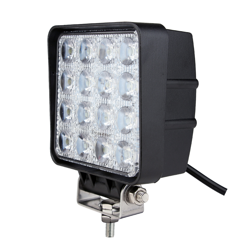48W LED fyrkantigt arbetsljus