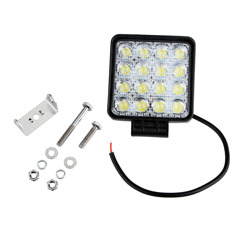 48W LED fyrkantigt arbetsljus