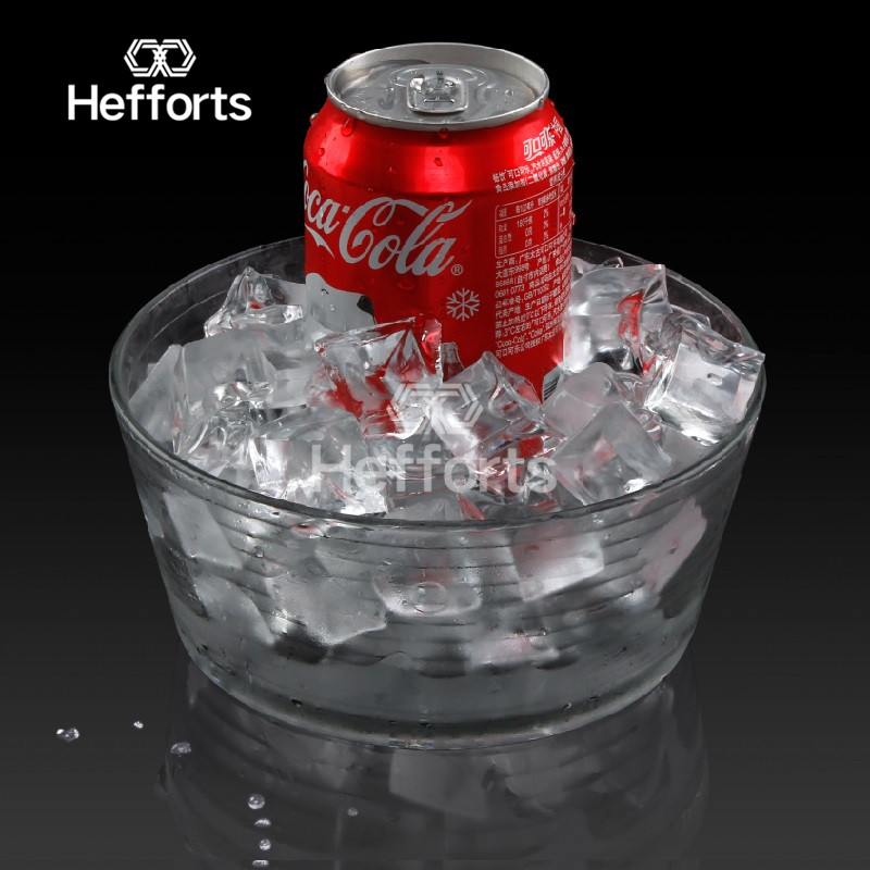 Top Ice Maker med överdimensionerad ishink med rostfritt stål