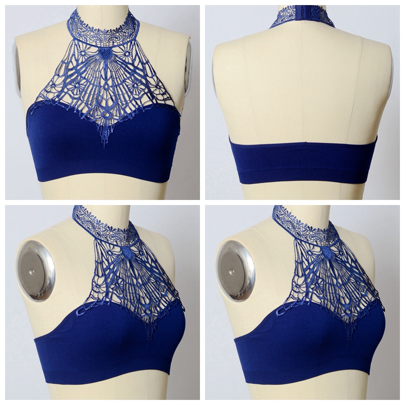 Ga-5383 Grace Girl Barock High Neck Bralette Partihandel