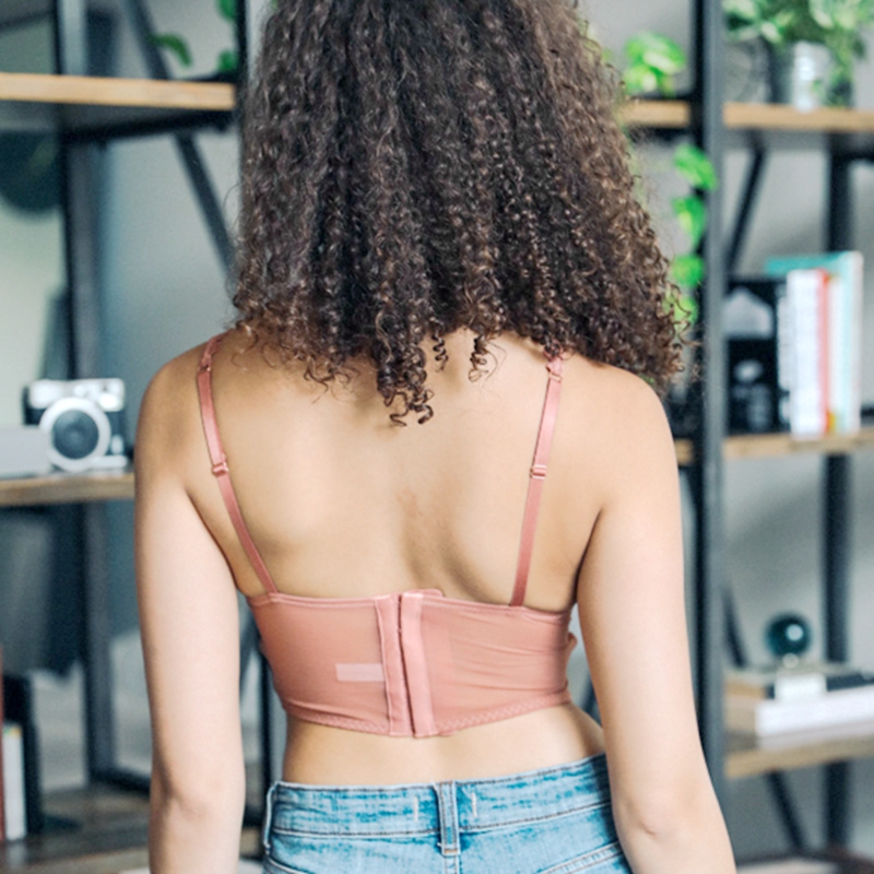 GA5503 Grace Girl Floral Longline Bralette Partihandel