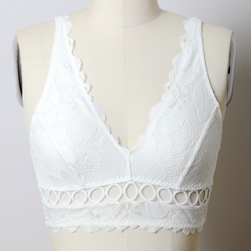 GA5503 Grace Girl Floral Longline Bralette Partihandel